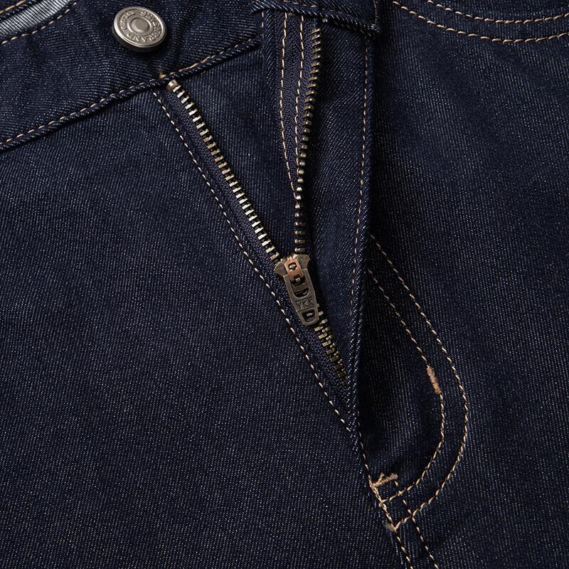 Мужские джинсы Qipai из выстиранного денима прямого кроя