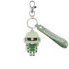 Zakupla-kun 3D Rubber Mascot Keychain, Multicolor, Standard