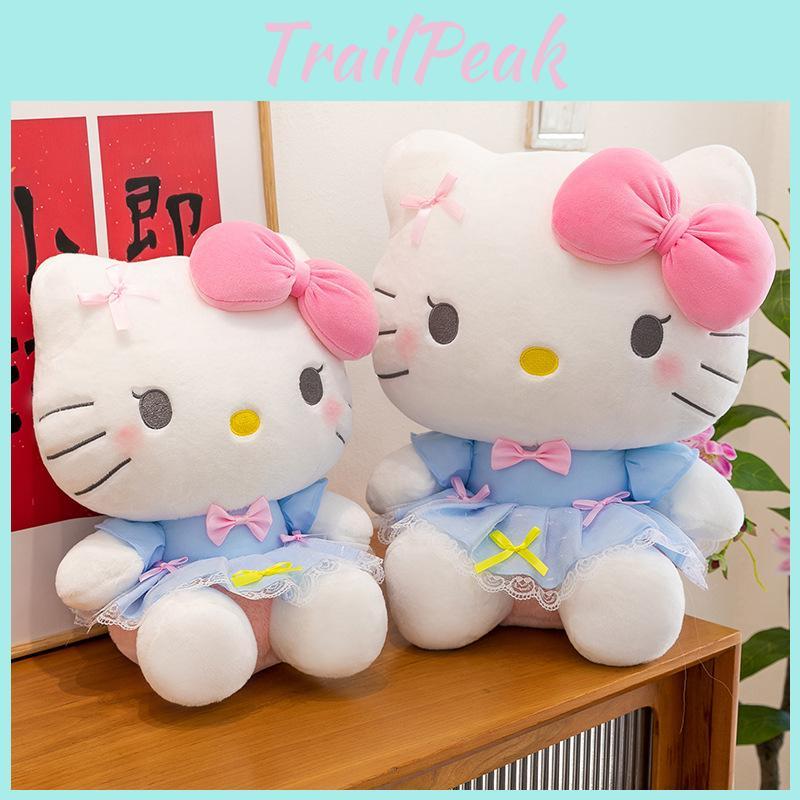 Cute Dress Bow Plush Doll Toy Pillow Children Toy For Gift Kid