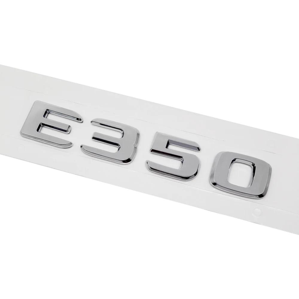 ABS Plastic E350 E350L E500 Trunk Rear Logo Badge Emblem Sticker For Mercedes Benz E Class W207 W210 W211 W212 W213 AS1 QQ31