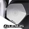 crwxnp1 2/4Pcs Car Audio Sound Speakers Stickers Decals Interior Accessories For Lexus LS LC IS350 ES300h ES300 IS250 IS220d GS350 NX300