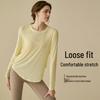 Women's Loose Fit Quick-Dry Long Sleeve Yoga & Sports Top