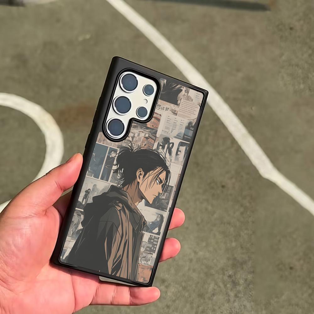 Attack On Titan Allen Clear Phone Case For SAMSUNG Galaxy S26 S25 S24 S23 S22 S21 S20 FE Plus Ultra Cover