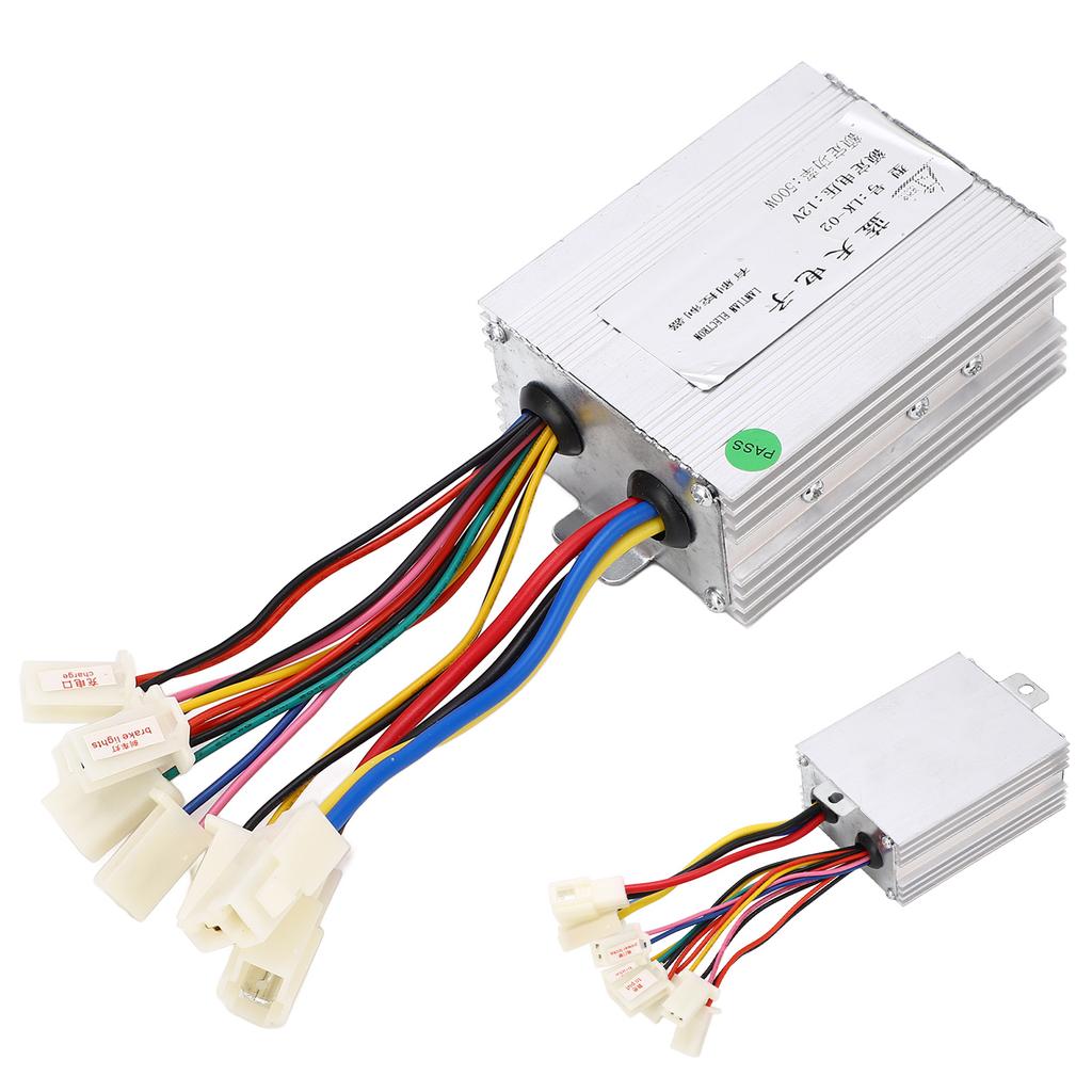 12V 500W Electric Bike Brushed Controller Lithium Battery Bike Retrofitting Controller Parts