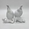 Artistic Tabletop Ornaments Clumsy Hippo Bookends, Funny Heavy Resin Acrobatic Bookend Holders, Creative Notebook Stand Office Bookshelf Decor
