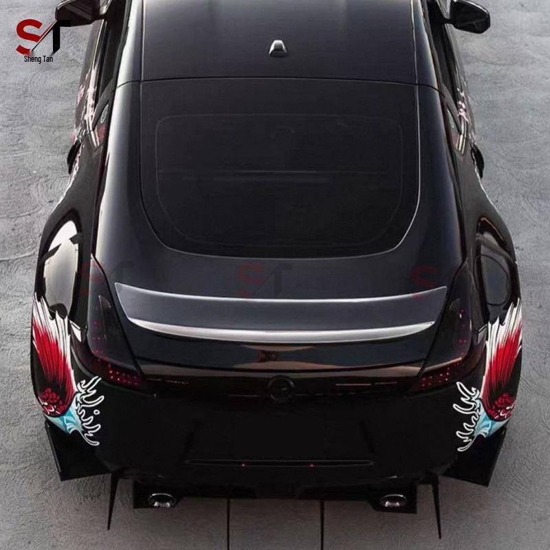 Задний спойлер-крыло-диффузор из карбона в стиле AJT для Nissan 370Z