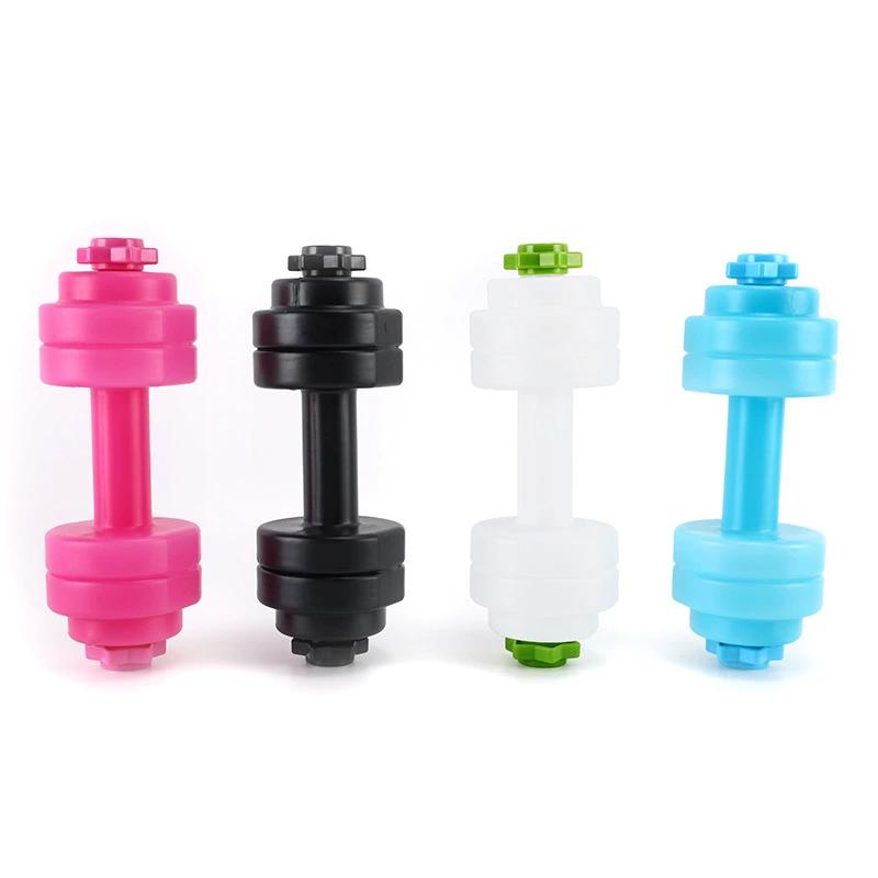 Спортивные бутылки для воды герметичные портативные небьющиеся мой спортивный пластиковый шейкер для бутылок фитнес-гантели унисекс