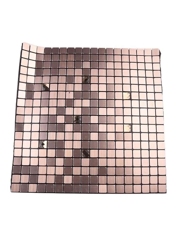 Кухонная мозаичная наклейка для фартука Название продукта Серебристый