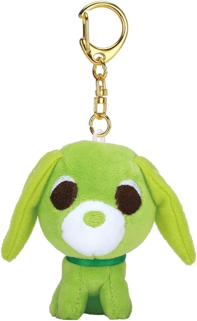 Skater Plush Toy Mascot Corduroy Swivel Tea Dog Ryoku Keychain, Fabric, Clasp, (ZNKH2-A)