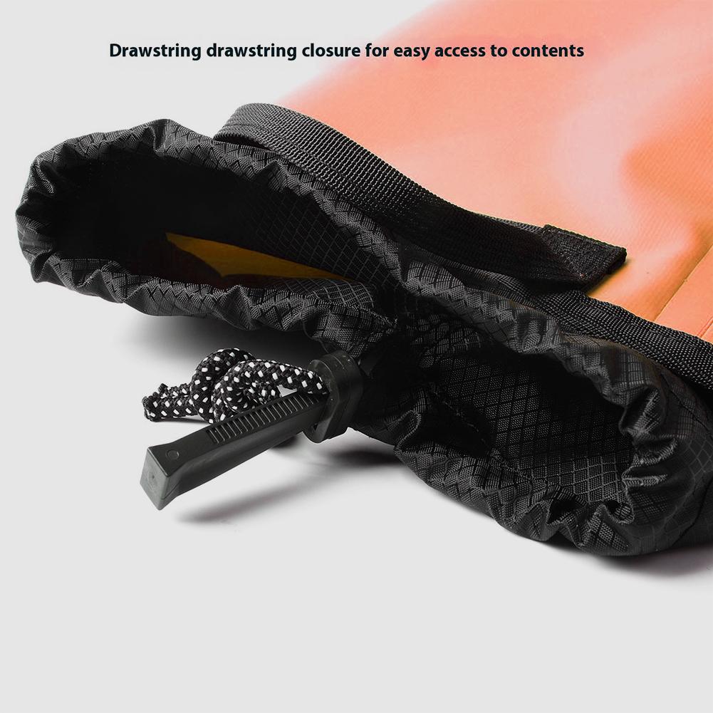 Climbing Rope Bag Arborist Rope Storage Bag 5L Large Capacity Tree Climbing Rock Rope Bag Tools Waist Bag for Outdoor Climbing