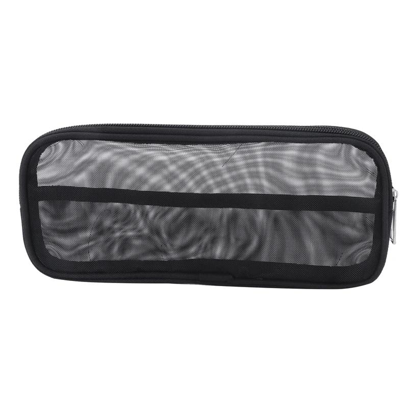Outdoor beach bag nylon mesh cosmetic bag female makeup brush storage bag cosmetic bag mesh transparent breathable portable