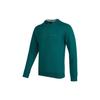 Essential Logo Print Casual Sports Pullover Sweatshirt Men Tops Forest-Green H39277