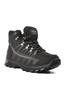 Men's Fashion Waterproof Flat Heeled Boots Bootie Textile Black Waterproof Outdoor Shoes