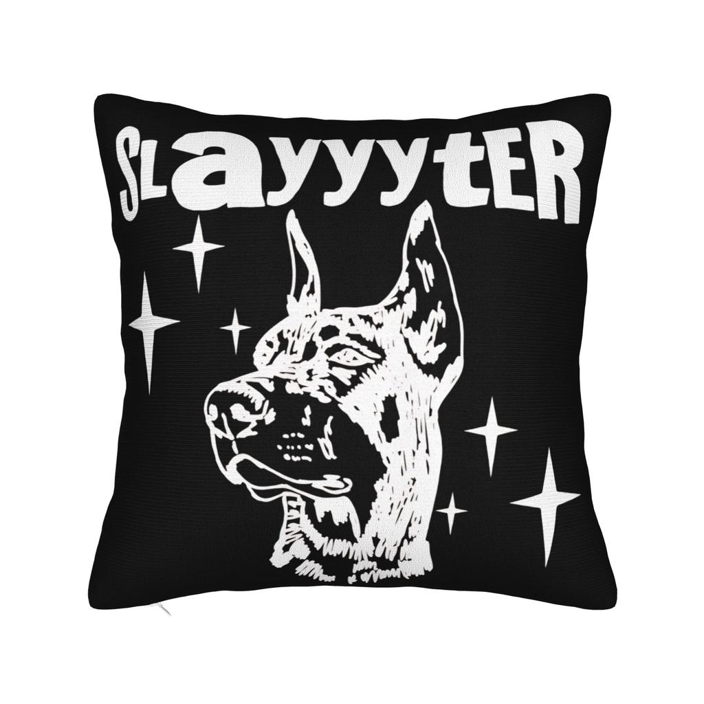 New Singer Slayyyter Merch Pillow Cover Custom Cushion Cover Vintage Pillow Case For Couch Sofa Bedroom
