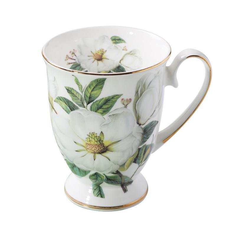 Tangshan Creative Bone Porcelain Mug - Ceramic Coffee & Milk Cup with Printed Logo