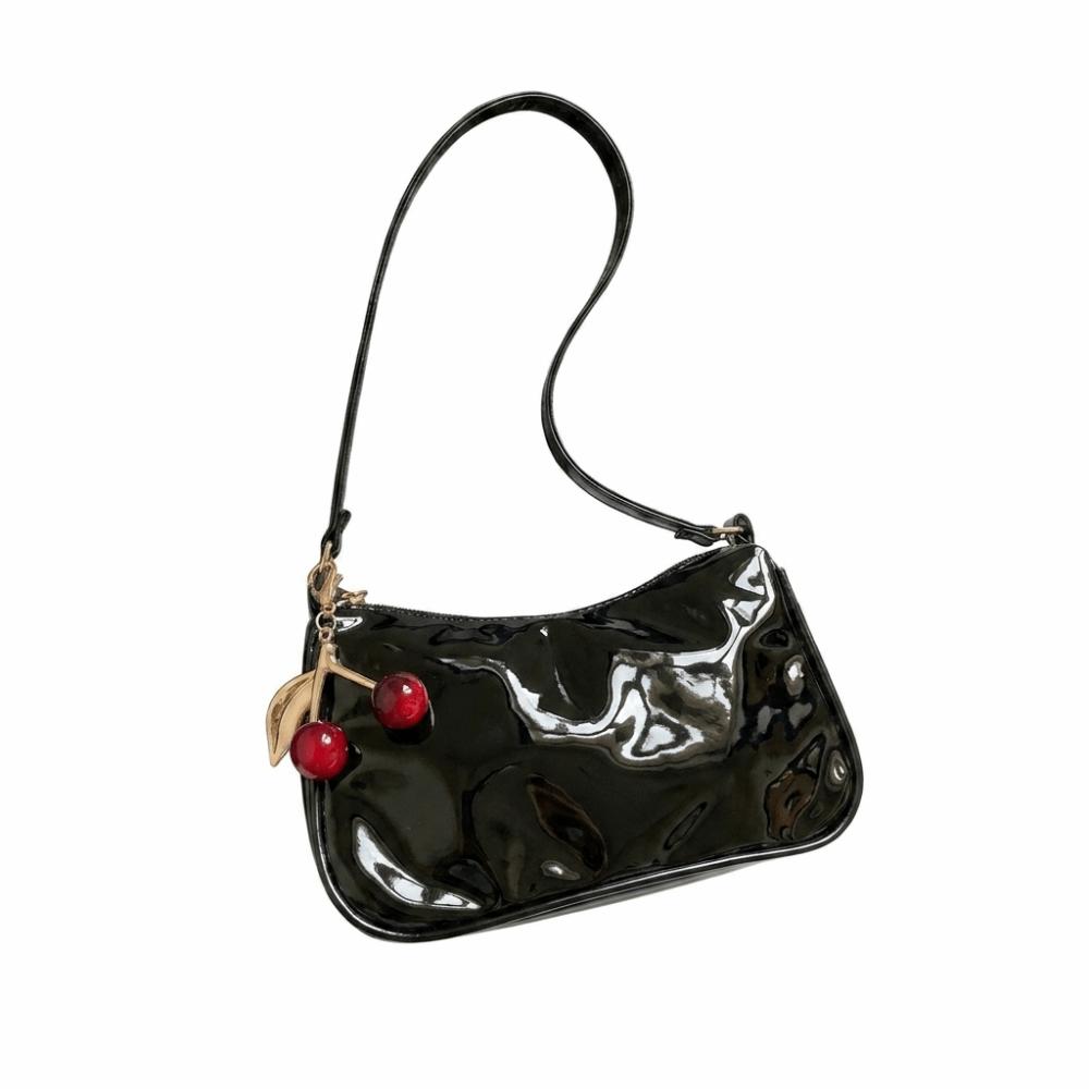 Korean Style Crossbody Bag Solid Color Underarm Purse Lightweight Women Shoulder Bag Shopping