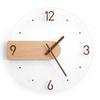 Wall Clock Innovative Minimalist Prevents Ticking Sweep Movement Modern Nordic Wall Clock for