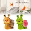 Ornament Cartoon Solid PVC Craft Colorfast Fish Tank Landscaping Smooth Cute Animal Figurine Table