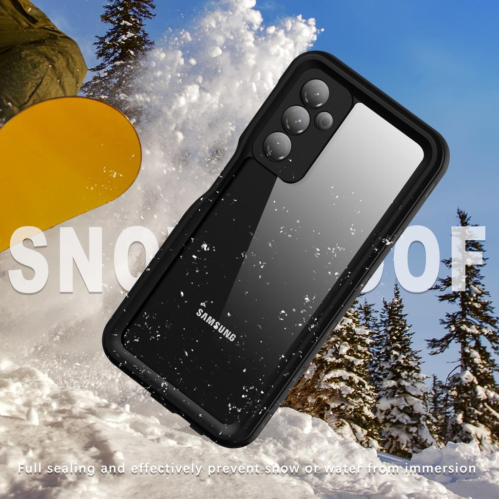 REDPEPPER Серия A Для Samsung Galaxy A25 5G (Глобальный) (161,0 х 76,5 х 8,3 мм) Противоударный чехол Встроенная защита экрана IP68 Подводный чехол для телефона