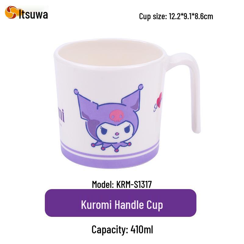 Детская тарелка Sanrio Kuromi для малышей и детей ясельного возраста - Милая столовая посуда для детского сада