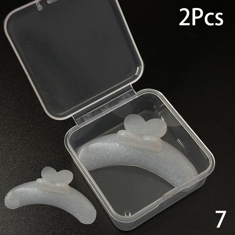 2 шт. силиконовые накладки для ресниц, препятствующие выпадению ресниц, противоскользящая лента для подъема ресниц, многоразовые накладки для завивки ресниц, прокладка для завивки ресниц, подъем ресниц