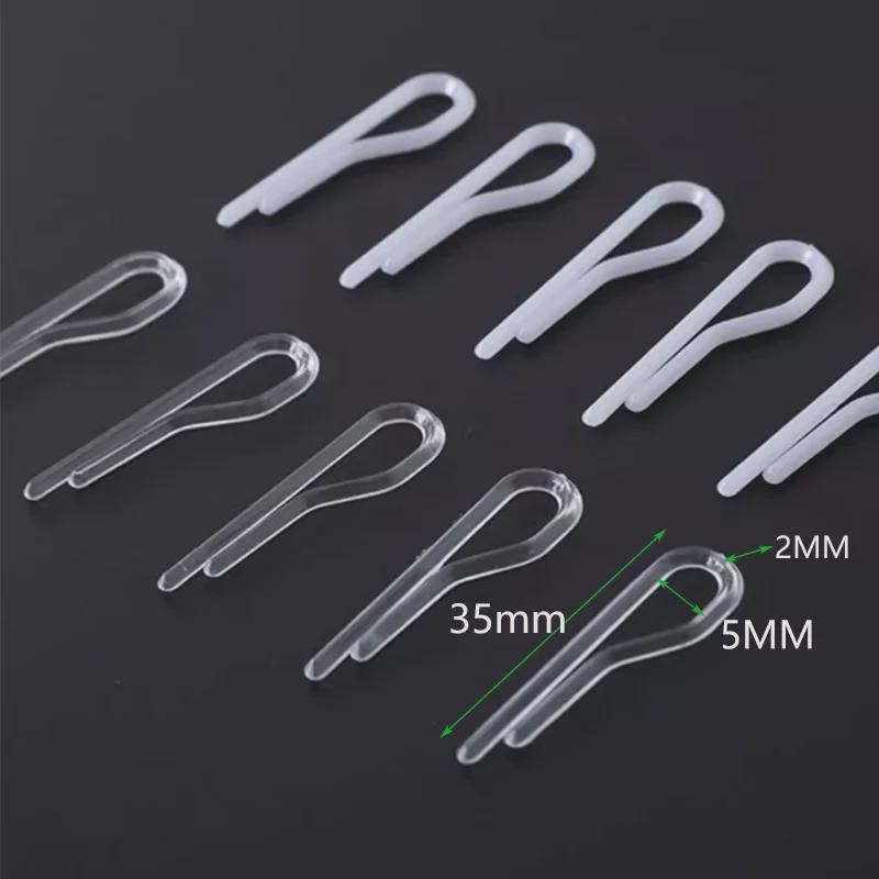 Прозрачные нескользящие зажимы для хранения рубашек