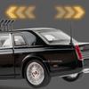 1:24 Игрушечные модели автомобилей HONGQI L5 E-HS9 Литые автомобили Автомобили парада к 70-летию Звук Свет Оттяжка Модные украшения для подарков друзьям