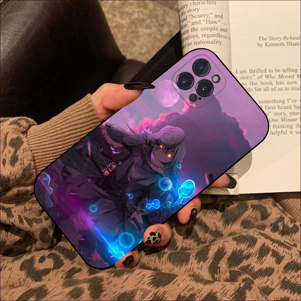 Чехол для телефона Tensei Shitara Slime Datta Ken Для iPhone 15 14 11 12 13 Mini Pro XS Max Чехол 6 7 8 Plus X XR SE 2020 Funda Shell