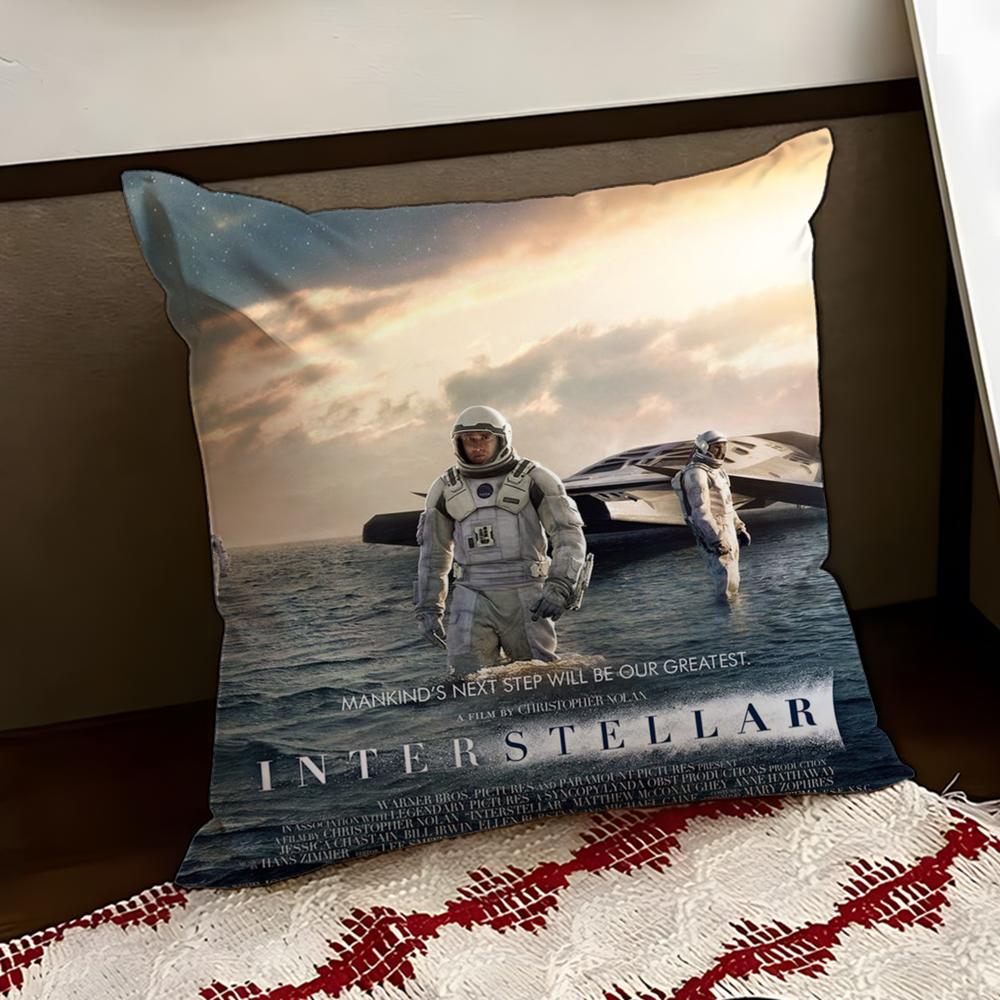 Movie IInterstellarS Cushion Cover Reversible Soft Durable Pillow Cover Home Car MultiScene Use for Daily Comfort