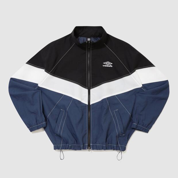 Мужская куртка Umbro Crispy Taslan с длинным рукавом, темно-синяя, Ur324Cjk91 (Тип)
