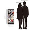 Большое полотенце с персонажами Bungo Stray Dogs A с значком [Ацуси Накадзима и Рюноскэ Акутагава]