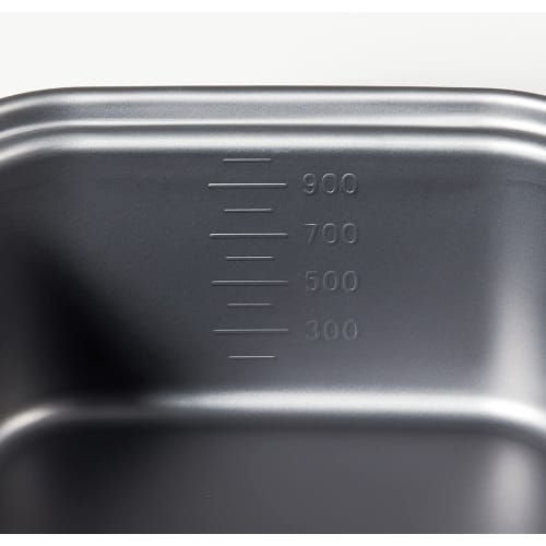 Skater Aluminum Ramen Cooker, Square Saucepan, 1.2L, Green, Perfect for Outdoor Camping, From That Land, ANC1-A