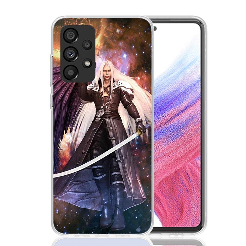 Чехол для телефона Аниме FINAL FANTASY 7 BloodyBeni Для Samsung Galaxy A17 A16 A14 A15 A13 A57 A56 A54 A55 A53 A37 A36 A34 A35 A33 A26 A