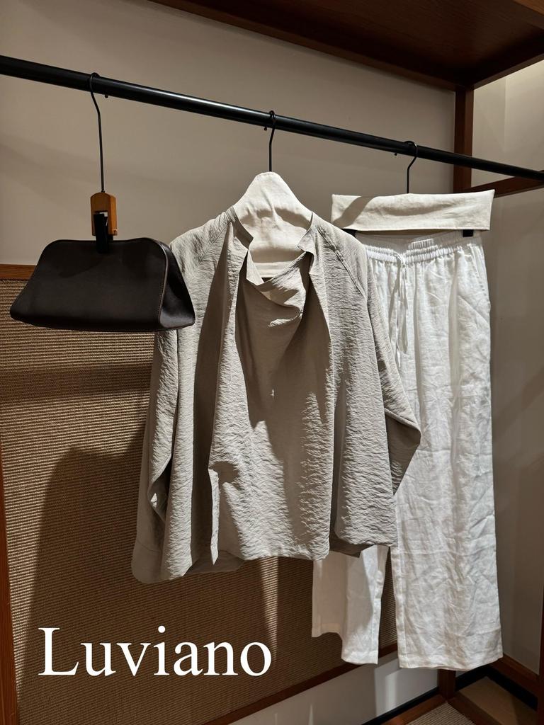 LEM Asymmetrical Buckle Modal Blend Multi-Wear Spring Blouse