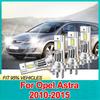 Для Opel Astra 2010-2015 H7 Комбинированные лампы Ближний/Дальний Свет Супер Яркие 6000K IP68 Водонепроницаемые Адаптер Не Требуется Реальные 1:1 Мини-размер