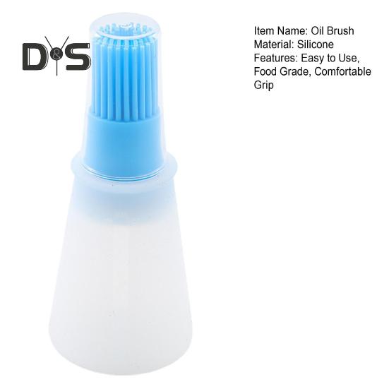Удобная ручка для гриля, масляная щетка, многоразовая, удобная бутылка для масла для домашнего ресторана с ручной щеткой