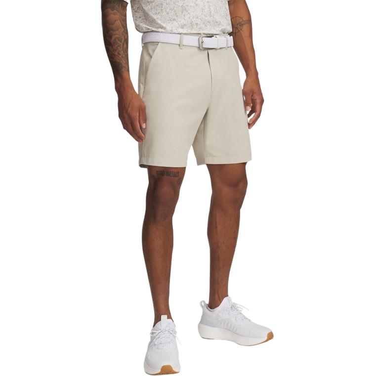 Under Armour Drive Chill Sports Shorts Men's Khaki Gray 1389600-289