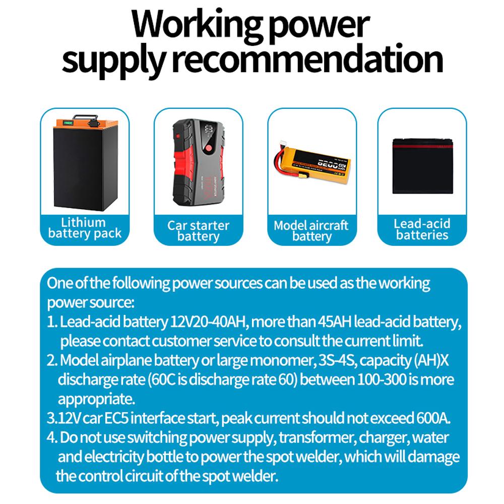 99-ступенчатая панель управления сварочным аппаратом с регулируемой точечной сваркой для сварки цилиндрического лития