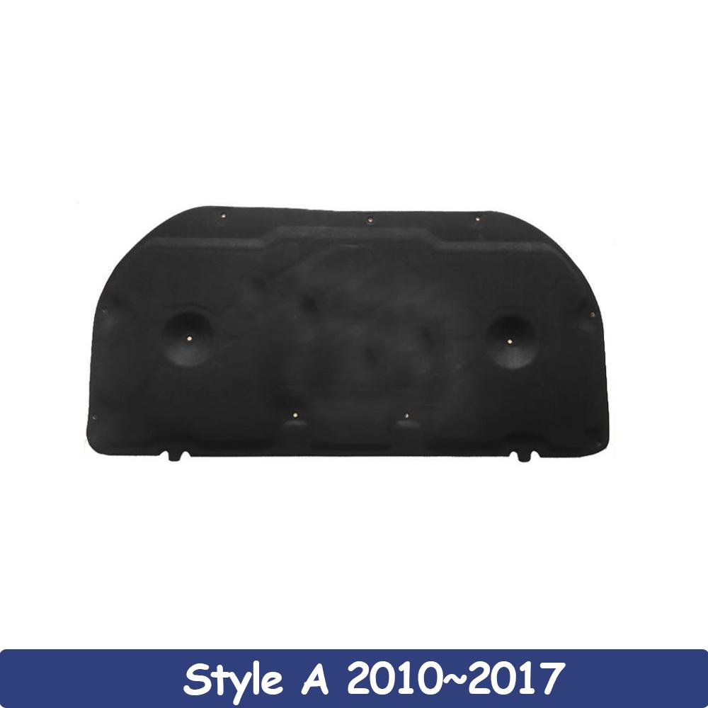 Накладка на капот двигателя для Toyota Land Cruiser Prado J150 2010~2024 Передняя звукоизоляция, теплоизоляция, хлопок, звукоизоляция, огнестойкие аксессуары