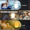 Перезаряжаемый интеллектуальный сенсорный ночник с индукционным диммером, интеллектуальная переносная лампа у кровати с возможностью регулировки яркости RGB, изменение цвета
