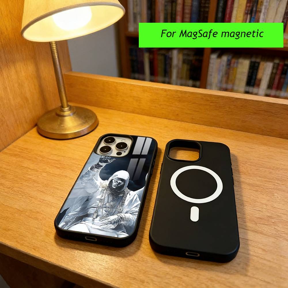 Чехол для телефона с изображением короля Балдуина IV Иерусалимского Для iPhone 17, 16, 15, 14, 13, 12, 11 Plus, Pro Магнитный с беспроводной зарядкой Magsafe