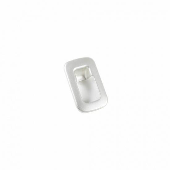 -22 Matte Silver Tailgate Rear Door Switch Cover For Benz GLA W156 Car Inner