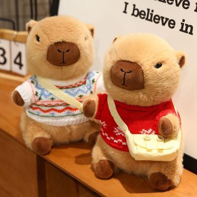Популярная плюшевая кукла Kapi Bala Doll, одетая в капибару, милая кукла, подарок на тряпичную куклу