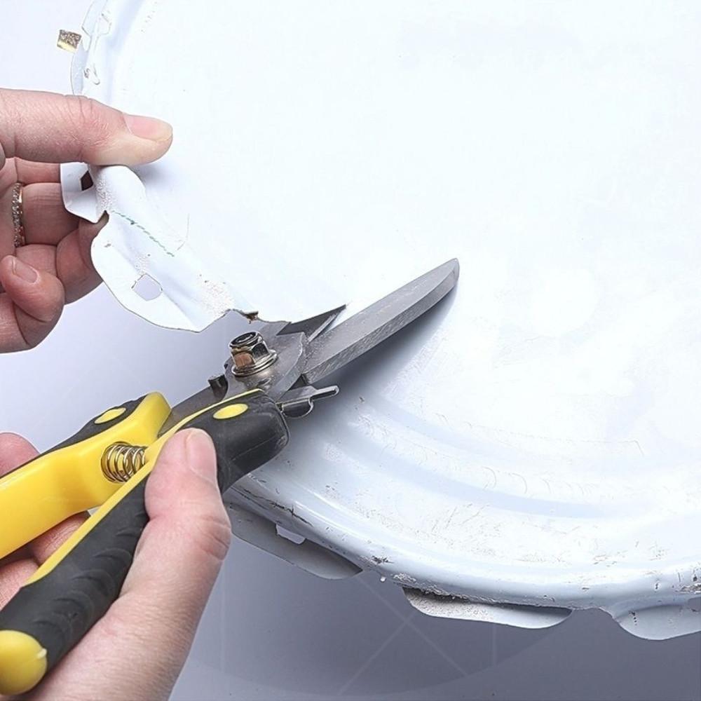 Ножницы для листового металла Авиационные ножницы для железа Ножницы для резки пластин Нержавеющая сталь Наклейка на стену Интегрированный потолочный бытовой инструмент