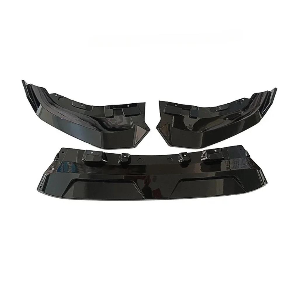 Front Bumper Spoiler Separator Anti-collision Plate Front Shovel For BMW G07 X7 M Sport 2023 2024 2025 Car Body Modification Kit