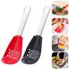 Multifunctional Cooking Spoon Household Kitchen Strainer Scoop Heat-resistant Hanging Hole Potato Garlic Press Colander Tool
