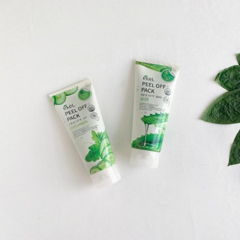 Ikel Peel Off Pack 180ml Cucumber, 4 Packs, 1 Pack