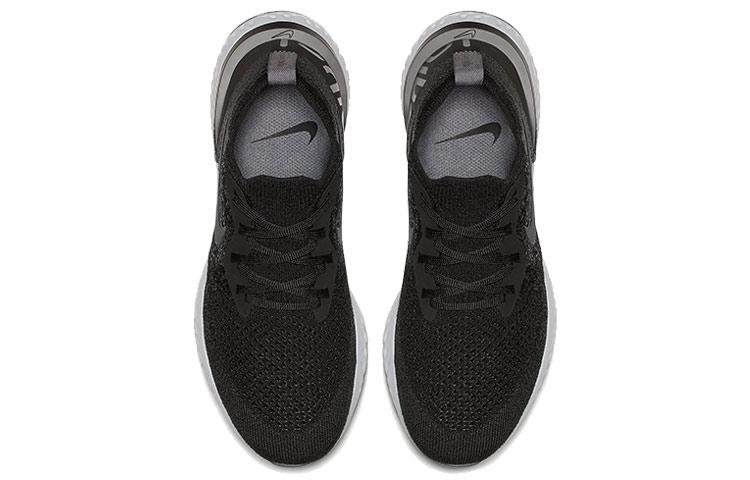 Nike Epic React Flyknit Черный Темно-серый Женский AQ0070-001