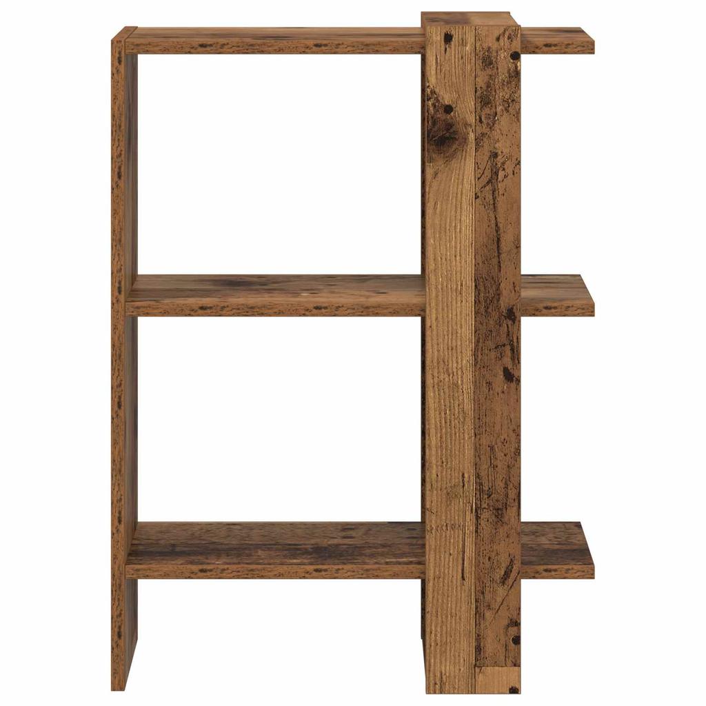 Vintage Wood Bookshelf 52 x 25 x 71.5 cm Engineered Wood