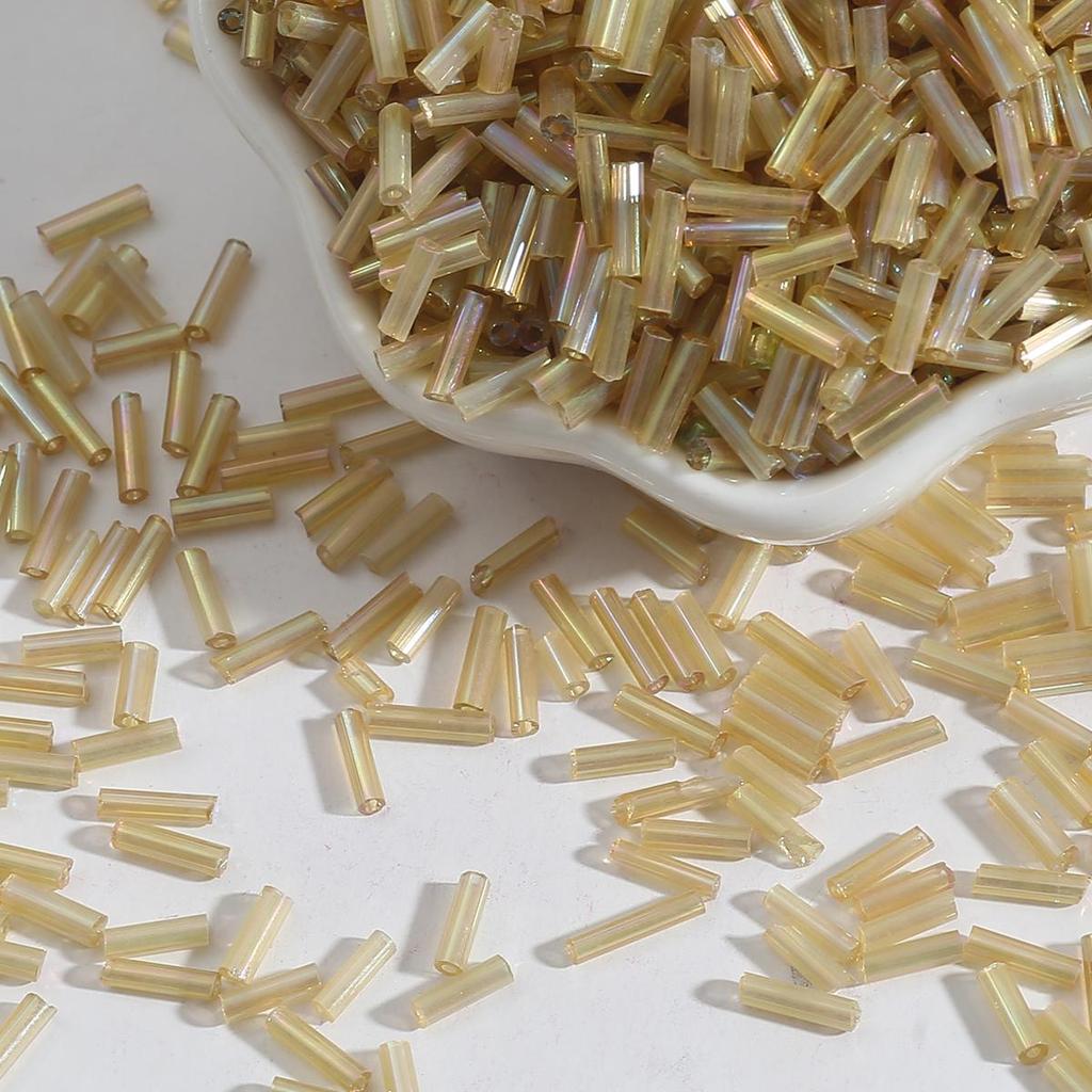 300/700 шт. Чешские цилиндрические стеклянные бисерные бусины-трубочки, европейский посевной бисер, свободные бусины для изготовления ювелирных изделий своими руками